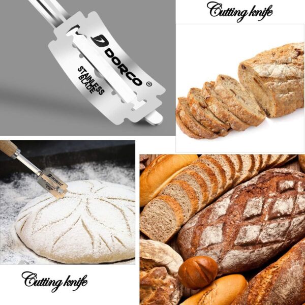 Raschietto per Pane con 6 Pezzi