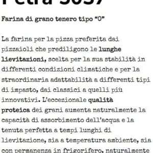 Farina lunghe lievitazioni Petra - 12,5 kg