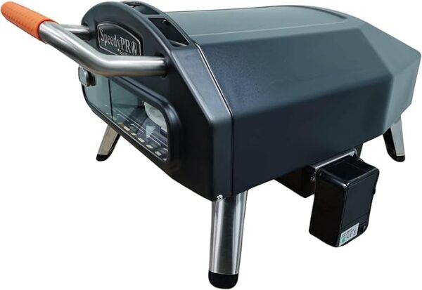Forno per Pizza a Gas in Acciaio con Pietra Rotante Automatica SpeedyPRO