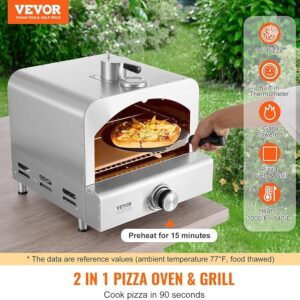 Forno per Pizza da Esterno Portatile VEVOR