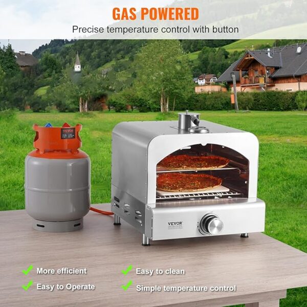 Forno per Pizza da Esterno Portatile VEVOR