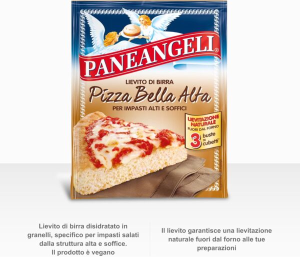 Lievito di Birra Pizza Bella Alta PANEANGELI - Per Pizze Soffici e Gustose