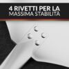 pala per pizza in alluminio inossidabile