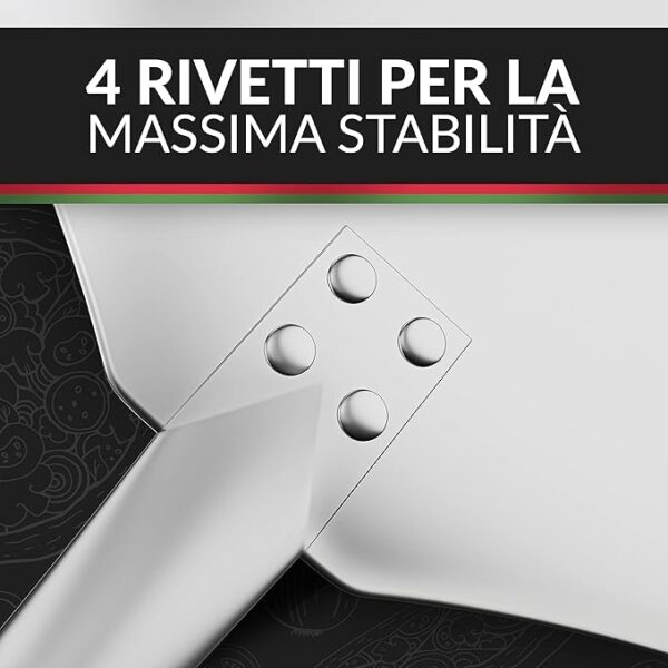 pala per pizza in alluminio inossidabile