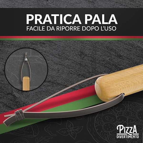pala per pizza in alluminio inossidabile