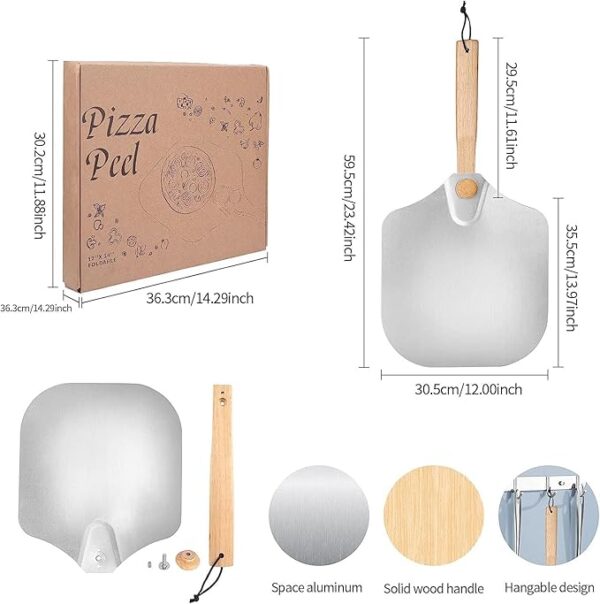 pala per pizza pieghevole Viesap