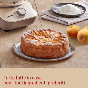 Impastatrice a Gancio Imetec CakeLover - 1000W, 6 Velocità, Ciotola 5L