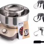 Impastatrice a Gancio Imetec CakeLover - 1000W, 6 Velocità, Ciotola 5L