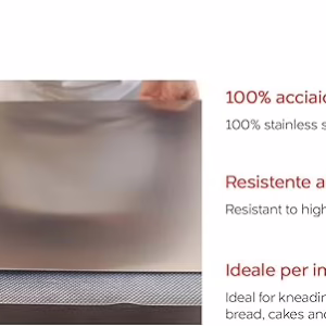 Spianatoia per Pizza INOXLM in Acciaio Inox